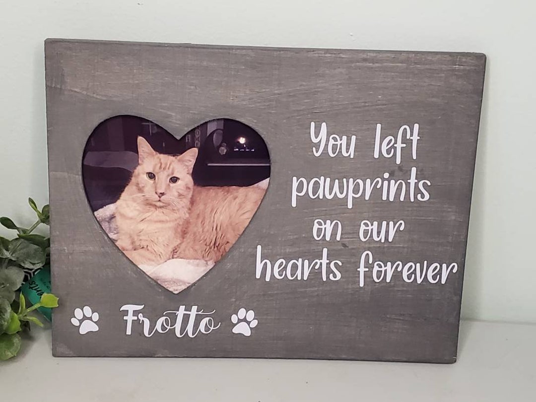 Pet Memorial, Dog Memorial Frame, Cat Memorial, Loss of Pet Gift, Pet ...