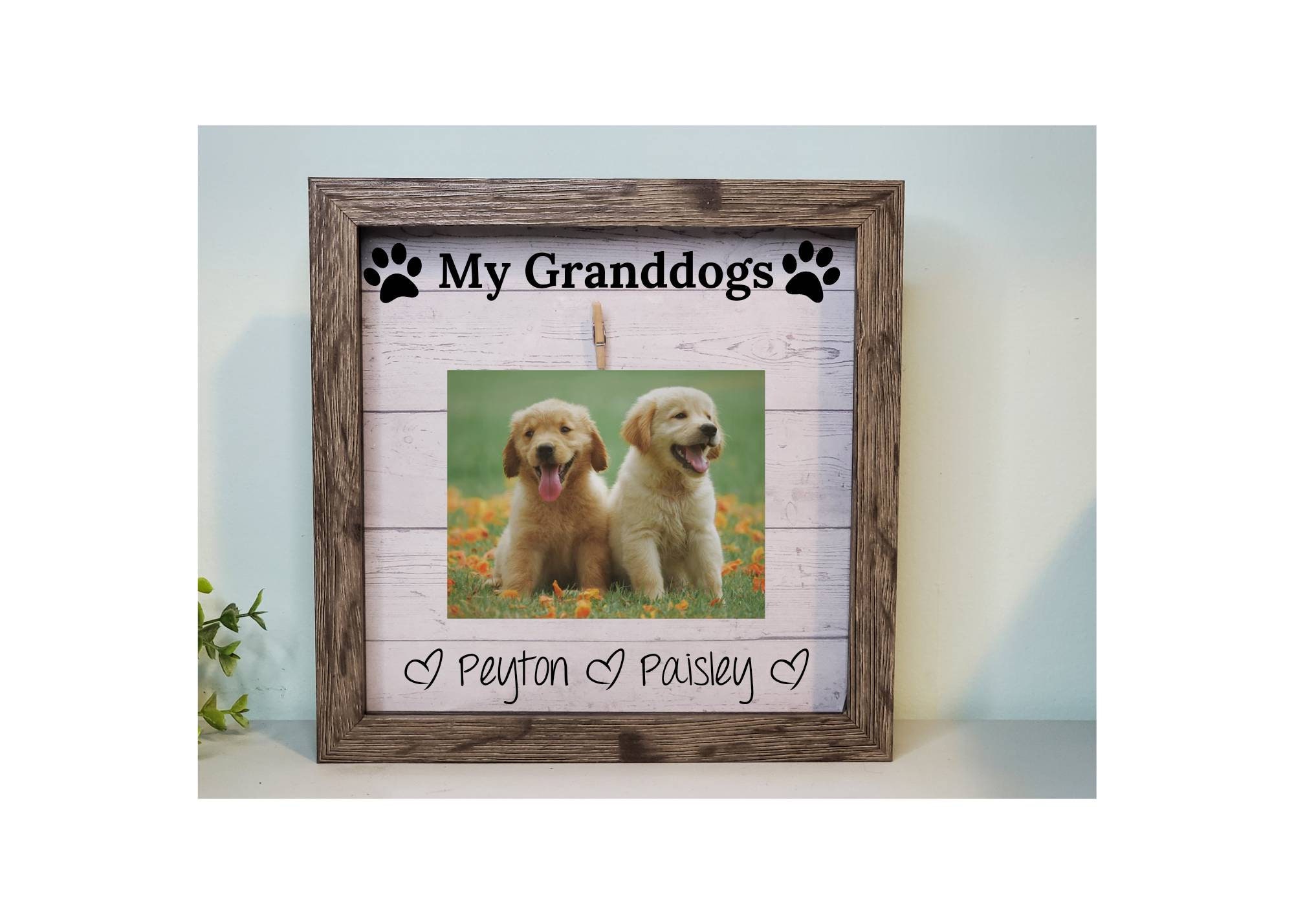I love my granddog picture frame sales