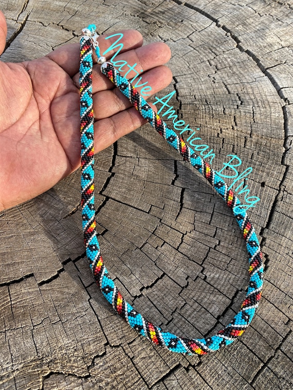 Drop Dead Gorgeous Native American Navajo Coral Sterling Silver Tubule Necklace Drop Dead Gorgeous Native American Navajo Coral Sterling Silver Tubule Necklace