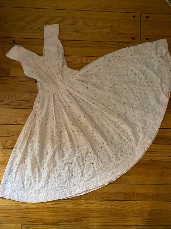 White Eyelet Dress