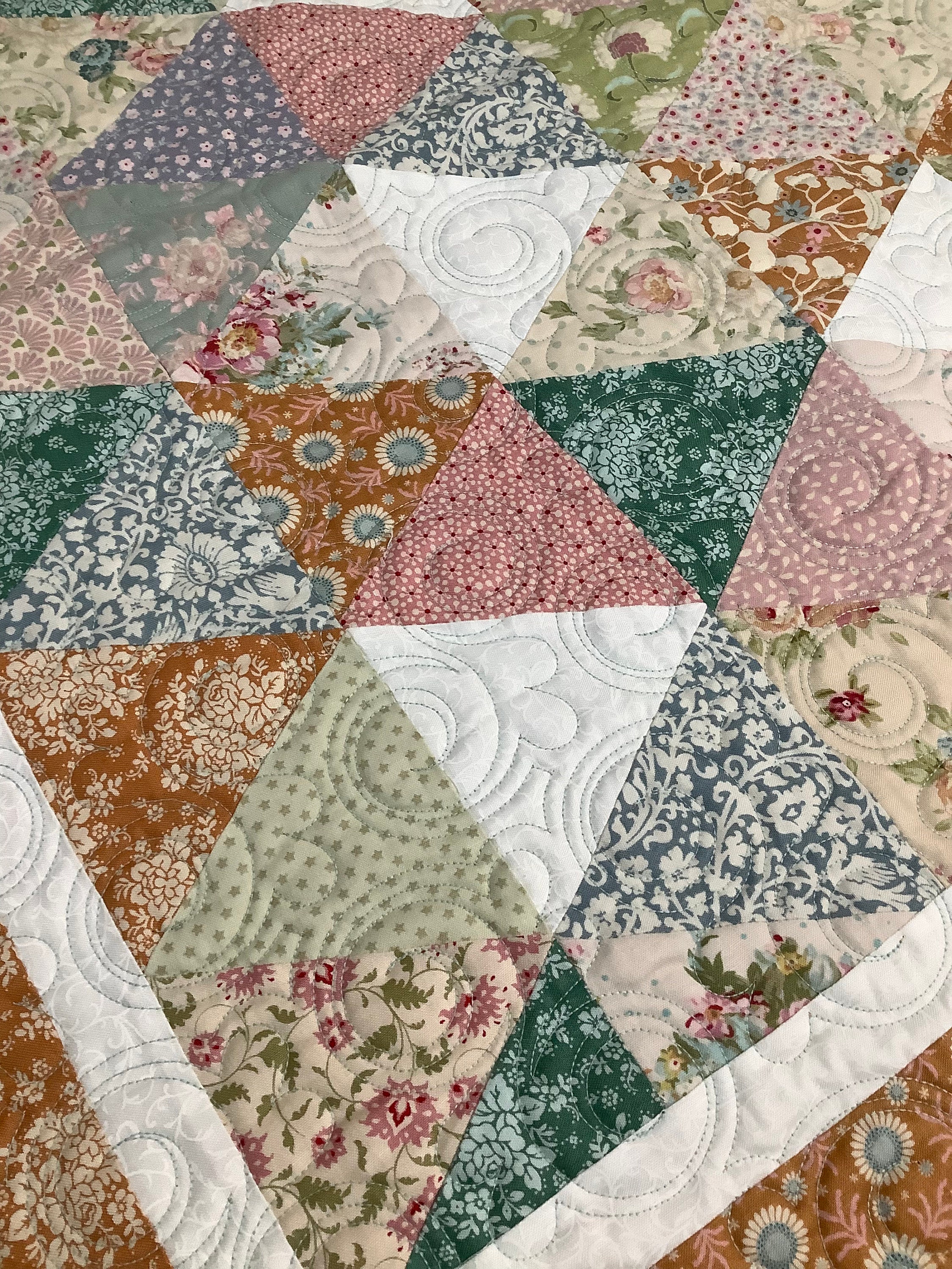 Modern Small Quilt Tilda Fabrics Small Lap Quilt Crib Size Etsy Canada