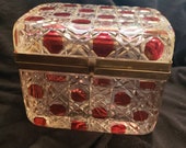Baccarat crystal jewelry box