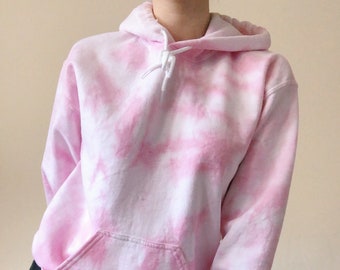 pink tie dye sweater