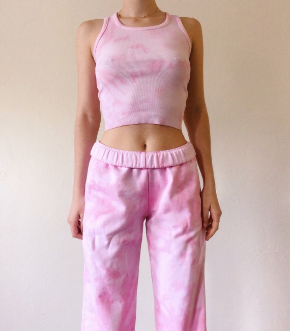 Light tie dye sweatpants Clearance
