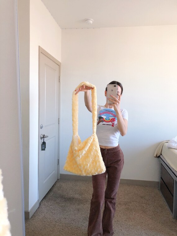 light yellow purse