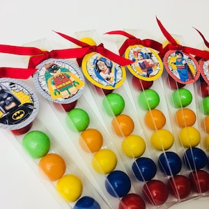 Lego - Birthday Party Favor Gumball Candy, set of 6