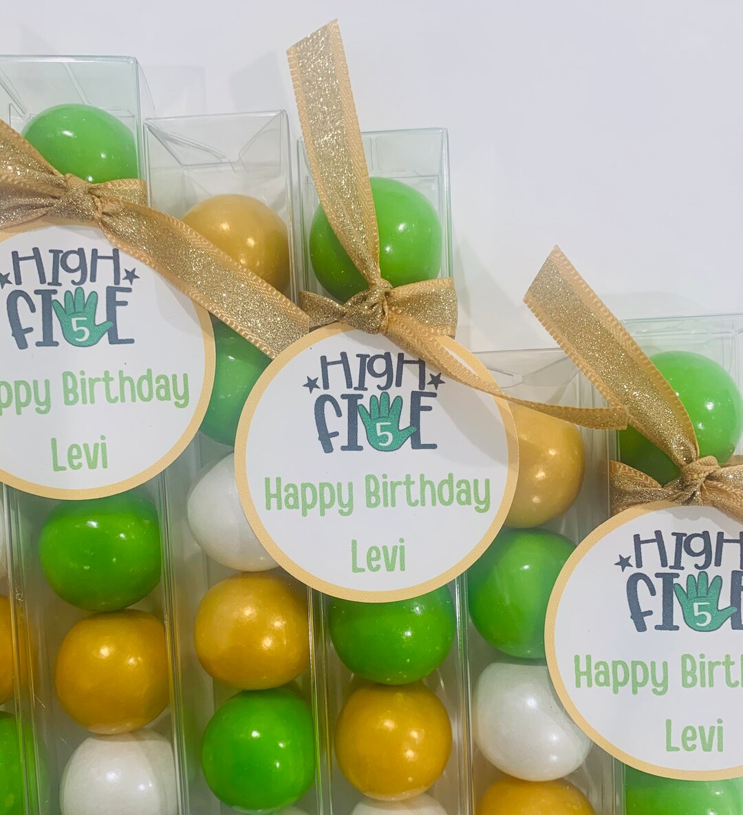 High Five Gummy High 5 Birthday- Party Favor Gumball Candy, SET OF 6 - Etsy