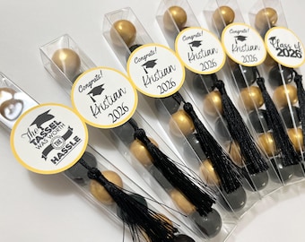 Personalized 2026 graduation class, graduation party favors, set of 6