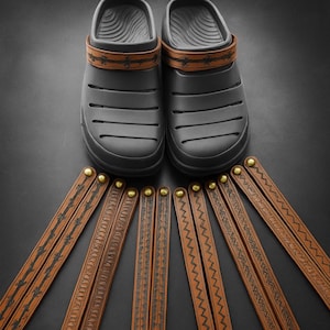 Leather Croc Straps - Replacement Straps for Crocs