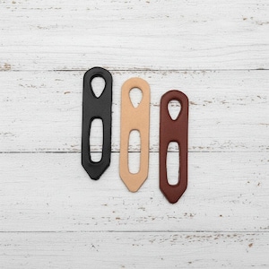 Rope Halter Leather Breakaway Tab