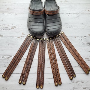 Correas de cuero para Crocs: correas de repuesto para Crocs