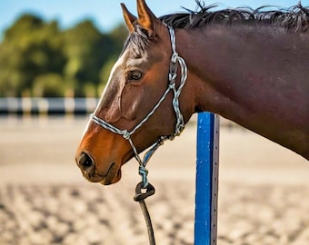 Leather Breakaway Tab for Horse Rope Halter: Add-On For Existing Horses Halters