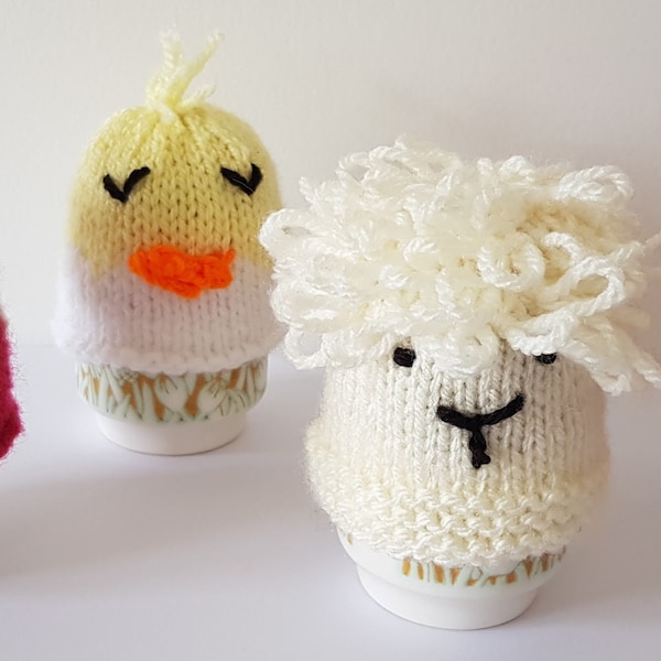 PDF Easter Egg Cosy knitting pattern, Nature knitting, Charity Knits, Easy knits, Egg Cosy, Gifts to make, Knitted gifts
