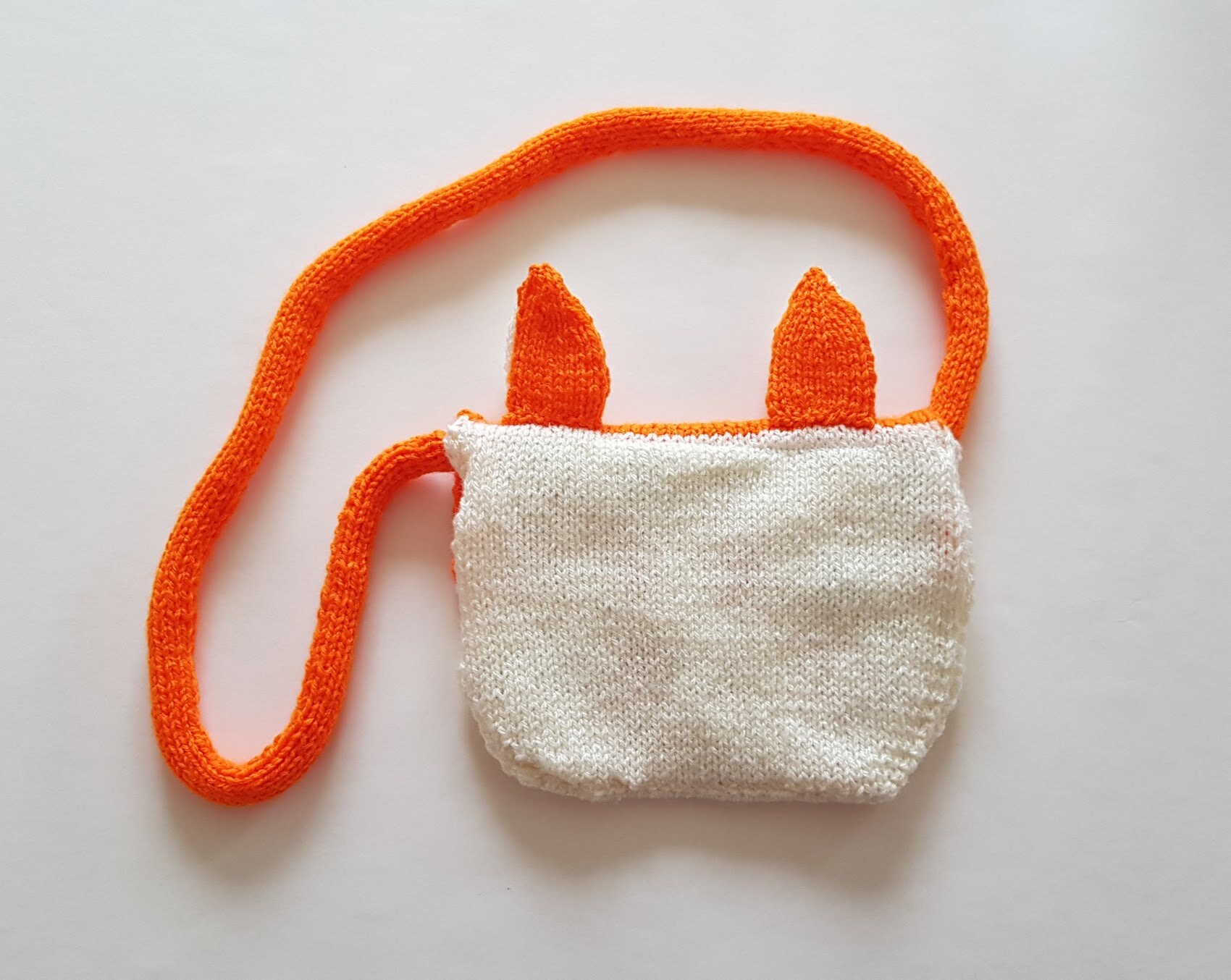 Knitting Pattern Fox Bag/ PDF Pattern/ Beginner Knitting Pattern ...
