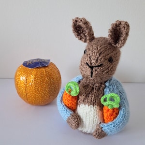 PDF knitting pattern, Chocolate Orange Cover knitting pattern, Easter, Easter Rabbit, Easter Egg