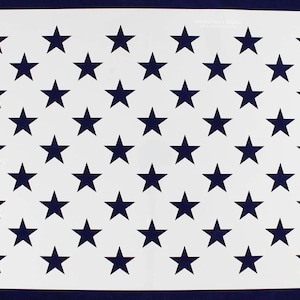 50 Star Field Stencil 14 Mil -G-Spec 24.73 - Painting /Crafts/ Templates