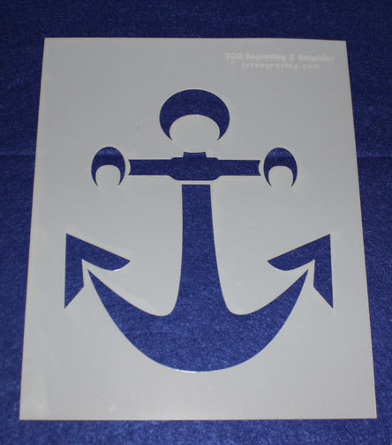 Large Anchor 2 Piece Set 8 X 10 Stencil 14 Mil Etsy large-anchor-2-piece-set-8-x-10-stencil-14-mil-etsy