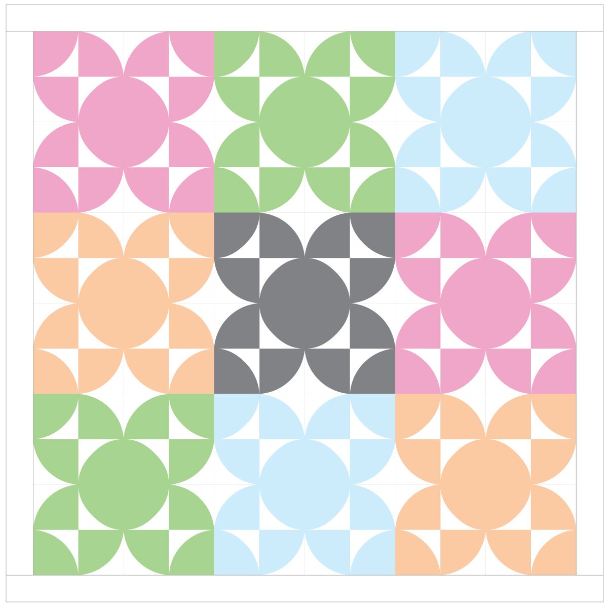 Pie Pattern Tem 2 Piece