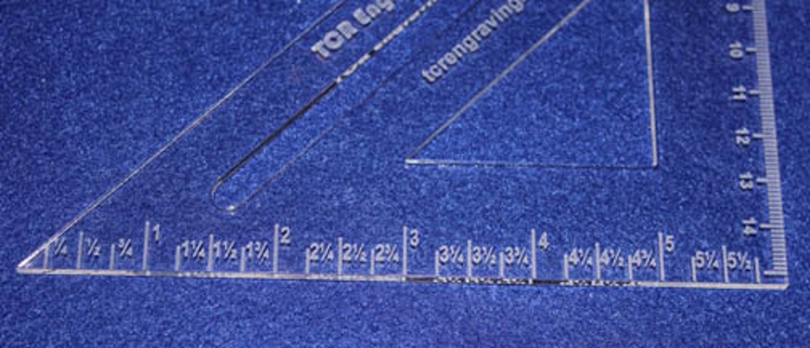 Laser Cut Drafting Square & Eraser Shield 1/8 Acrylic Etsy