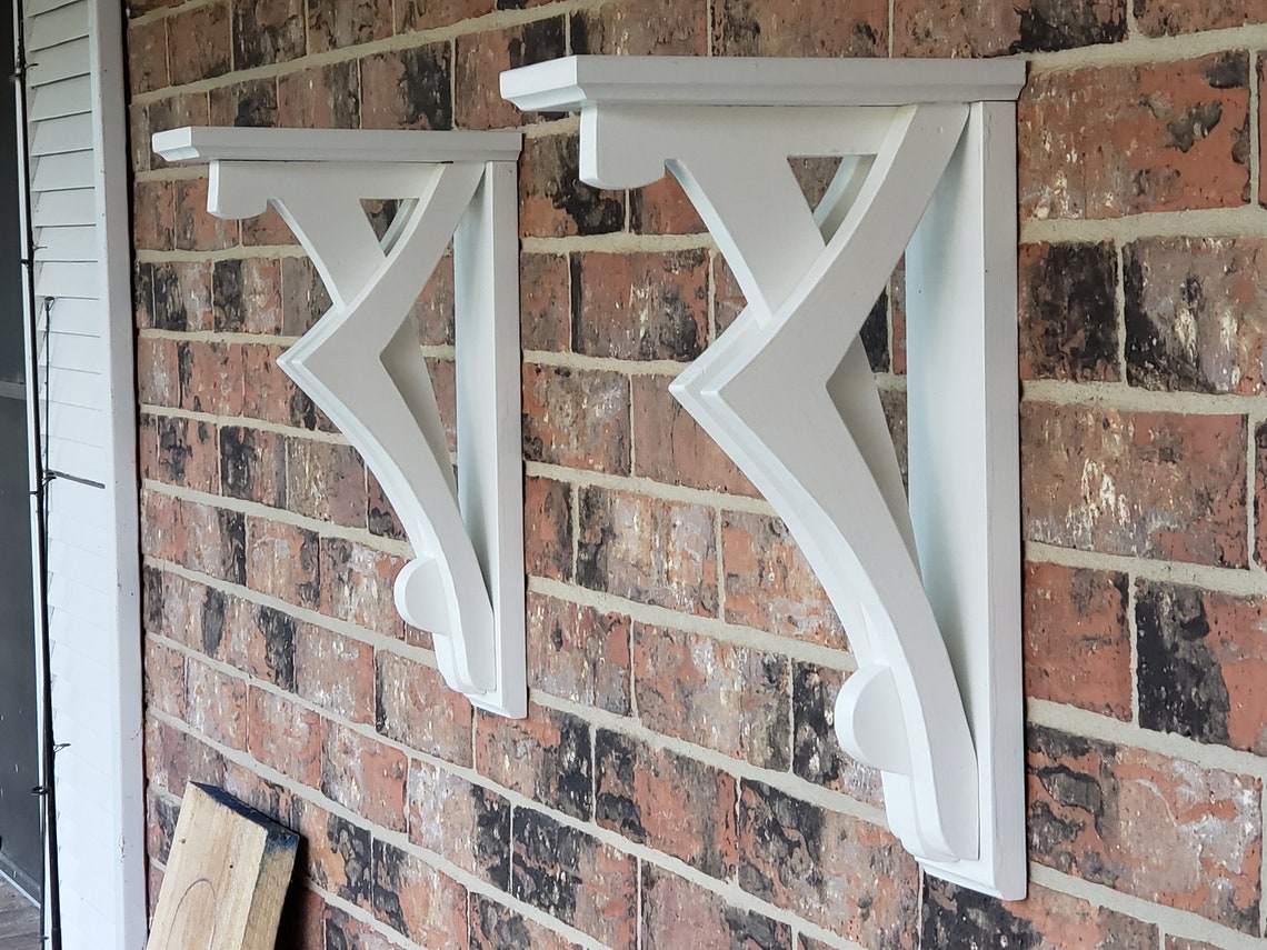 Modern Corbels Art Deco Corbels Large Corbels Farmhouse Etsy