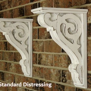 Paris Corbels, Victorian Corbel, Farmhouse Corbel, Shelf Brackets, Wall Sconce, 2 sizes, Pair, Set Of 2 - Free Freight 16