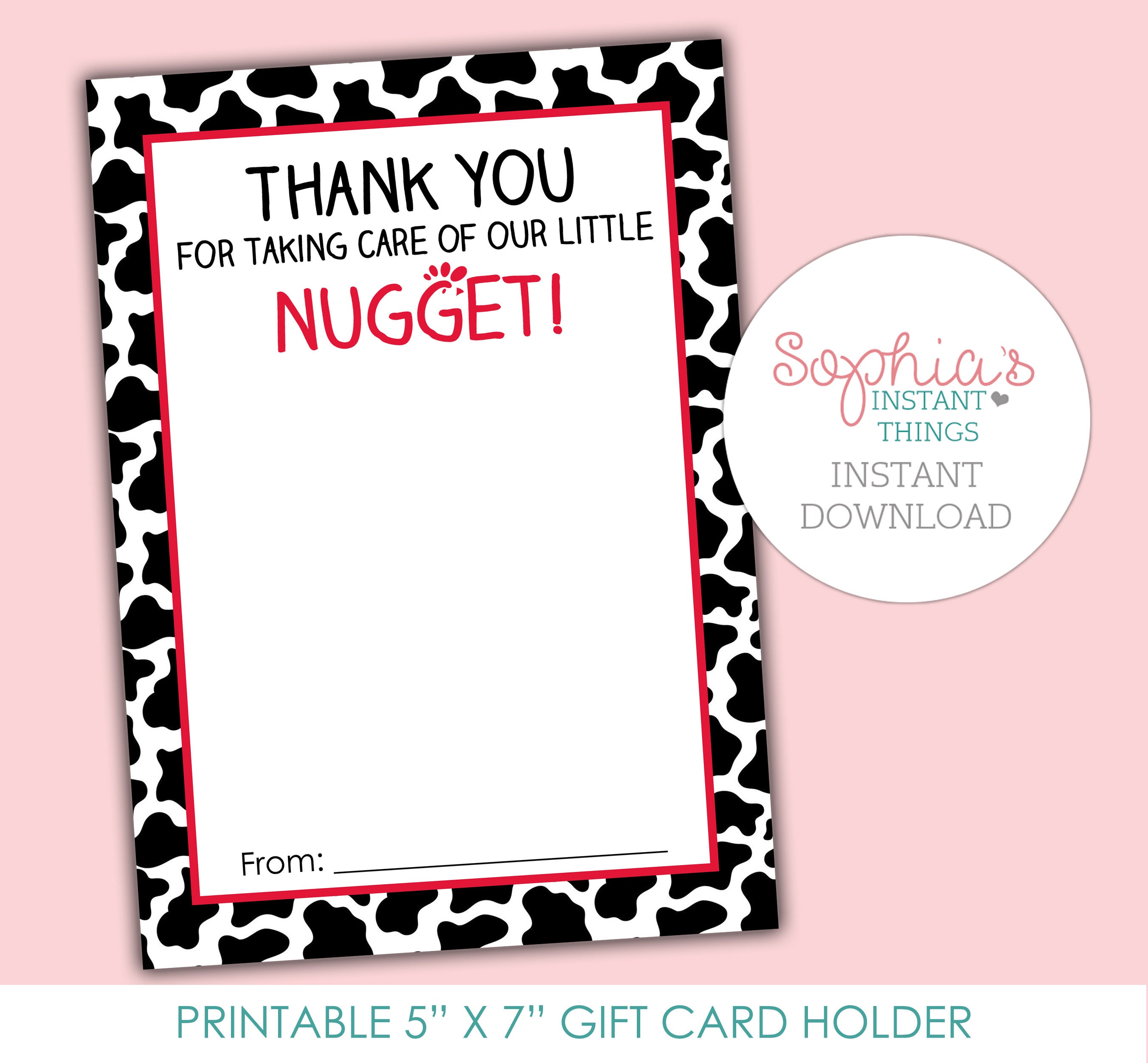Chick Fil A Gift Card Holder – Cute Things By Rebecca Embroidery