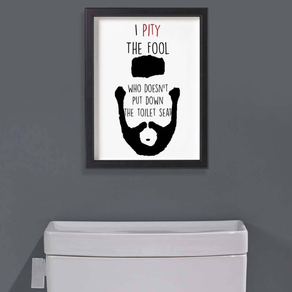 I Pity the Fool Etsy