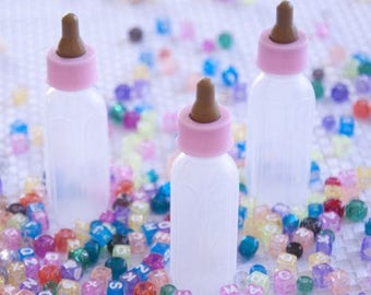 small plastic baby bottles for favors