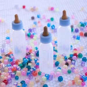 baby shower fillable bottles