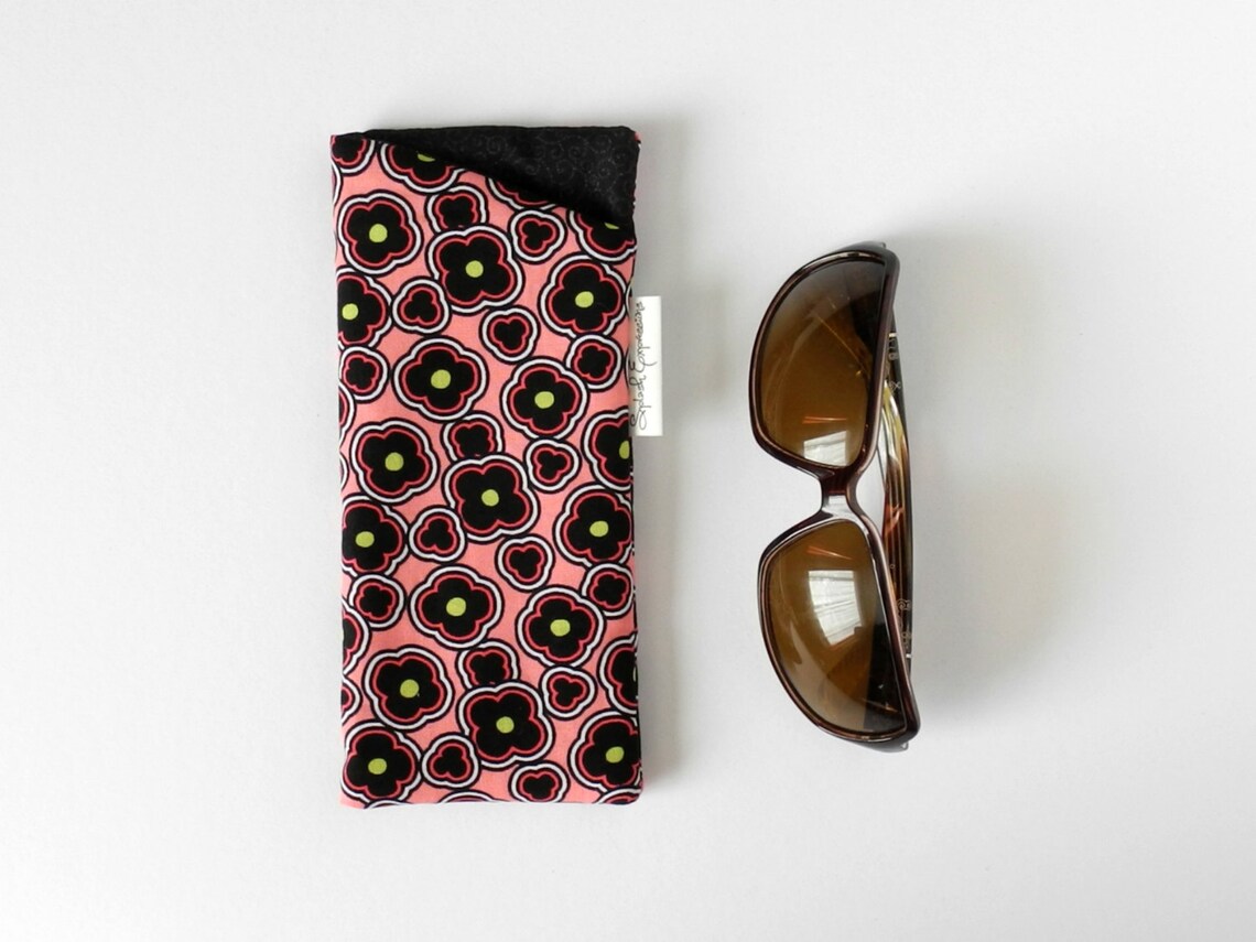 Cute Glasses Case Eyeglasses Holder Fabric Eyeglass Case Etsy