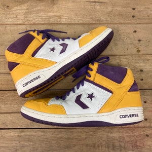 converse weapon mid lakers