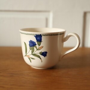 Homecraft by Noritake Tea Cup with Blue and Red Flowers in Summer Estate Ireland