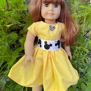 Mickey Mouse 18 inch doll dress