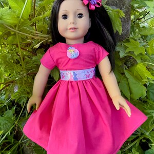 18 inch Disney Princess doll dress
