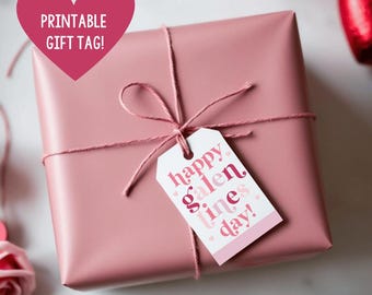 Galentine's Day Gift Tag, Galentines Party, Friend Valentine Gift Tag, Printable Galentines Gift Tag, Instant Download!