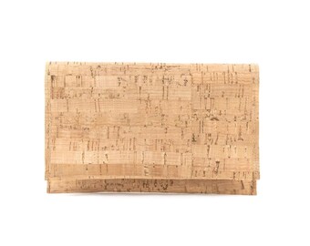 Estuche para tabaco-Bolsa para tabaco-Cuero de corcho-Estuche hecho a mano-Regalo unisex-Regalo para ella-Regalo para él-Regalo de Navidad-Accesorios para fumadores-Bolsa enrollable