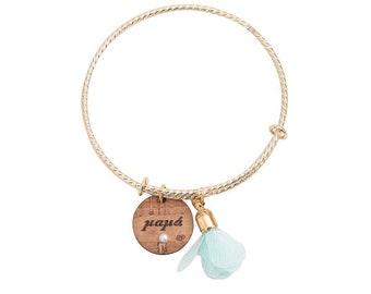 Bracelet pour maman-Bracelet bohème-Bracelet tige-Bracelet réglable-Bracelet pour une mère-Cadeau pour la fête des Mères-Bracelet grec-Manchette délicate-Bijou bohème