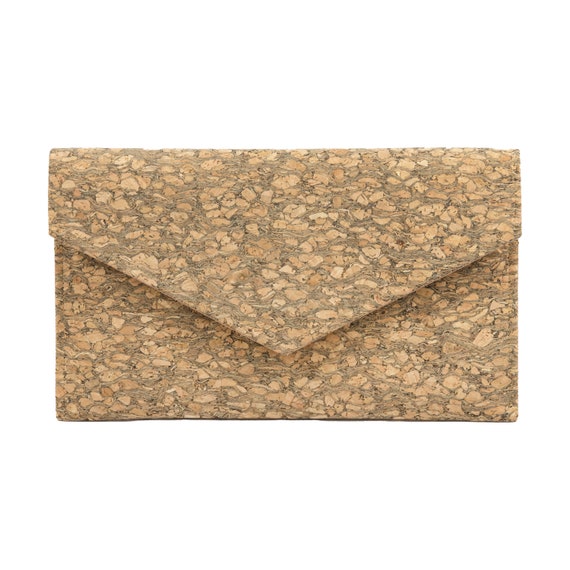 Cork clutch bag hotsell