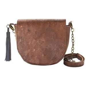 Bolso de hombro marrón-Bolso bandolera-Bolso de corcho-Bolso de corcho-Bolso de corcho-Bolso de moca-Corcho natural-Su regalo-Bolso único-Bolso de verano-Bolso Boho-Bolso ecológico