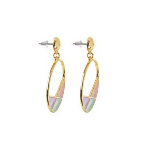 Vitrail Earrings-Vintage Earrings-Colorful Earrings-Dangle Earrings-Christmas Gift-Chic Jewelery-Boho Earrings-Retro Jewel-Gift for Her image 10