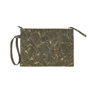 Bolso de mano de corcho ecológico, bolso de mano de corcho, bolso ecológico, regalo de Navidad, monedero de corcho, regalo de dama de honor, bolso de noche, bolso elegante, bolsa con cremallera