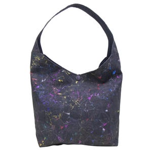 Bolso Hobo - Bolso holgado negro - Bolso de mano de corcho - Cuero vegano - Bolso de hombro de corcho - Bolso grande - Bolso de mano de corcho - Bolso de hombro de mujer - Bolso de mano - Bolso de corcho