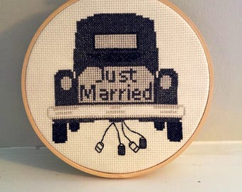 wedding Cross-Stitch pattern diy gift