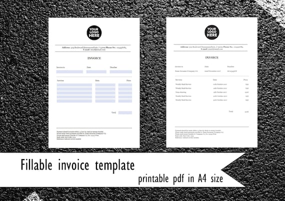 Fillable Invoice Template from i.etsystatic.com