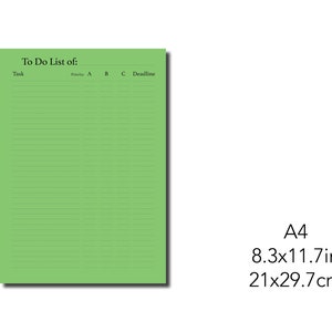 Printable To do list pages. Productivity planner. Printable productivity planner. Priority to do list page. To do list with deadlines. image 9