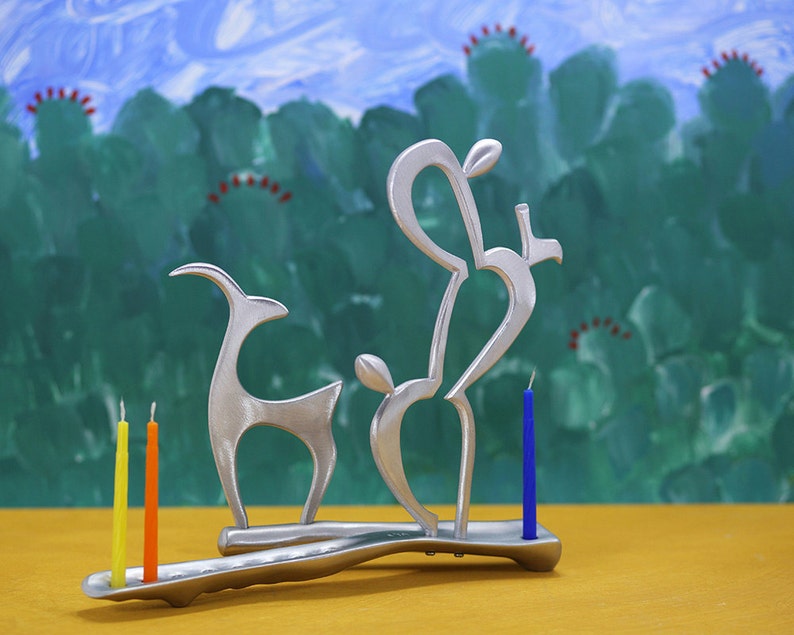 Hanukkah candles now