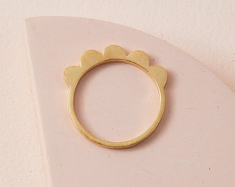 Scalloped Ring