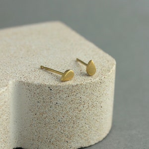 Tiny Teardrop Studs