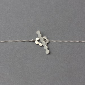 Mini Scalloped Circle Necklace image 7