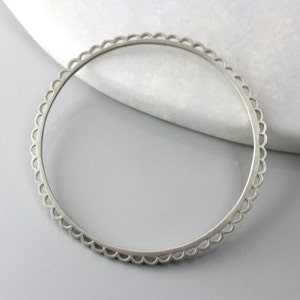 Scalloped Bangle